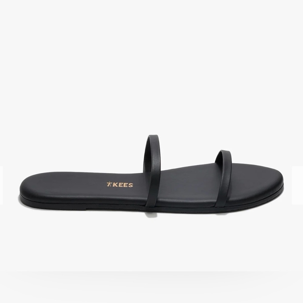 GUC TKEES Gemma Black Strappy Sandals - Picture 10 of 12